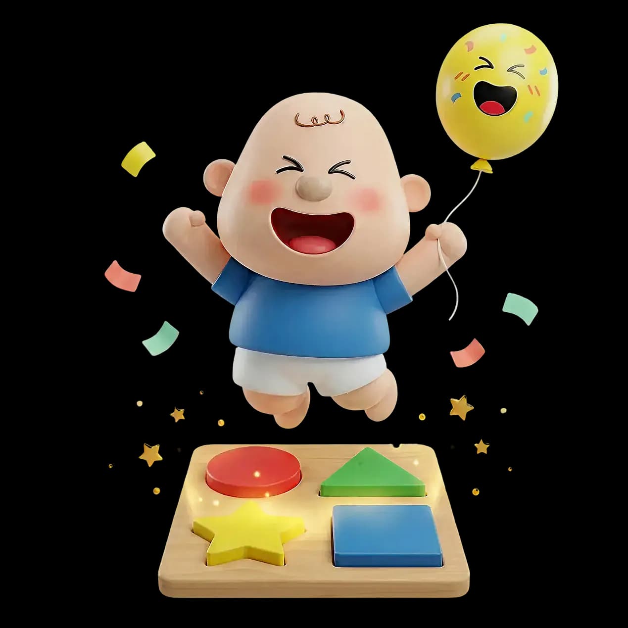 Banggu celebrating a breakthrough