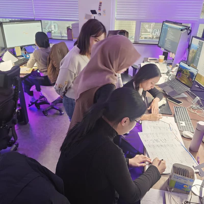 The office where we build together